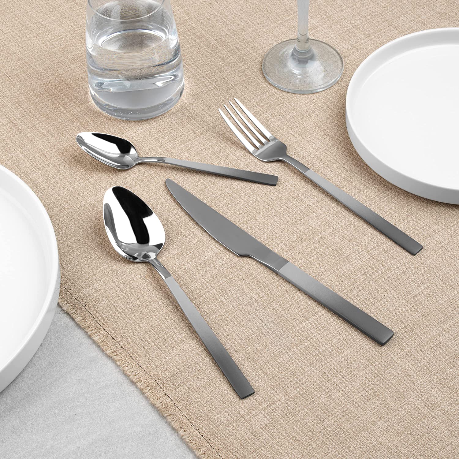Salter Ombre Collection 16-Piece Stainless Steel Cutlery Set