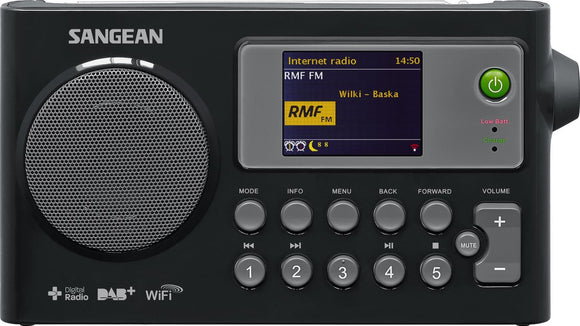Sangean Fusion 270 Internet Radio with DAB + FM | Black