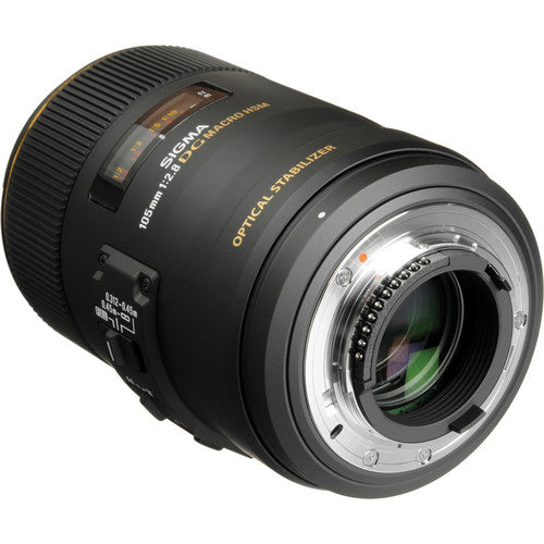 Sigma 105mm f/2.8 EX DG OS HSM Macro Lens for Nikon