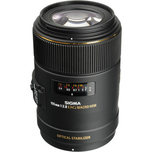 Sigma 105mm f/2.8 EX DG OS HSM Macro Lens for Nikon