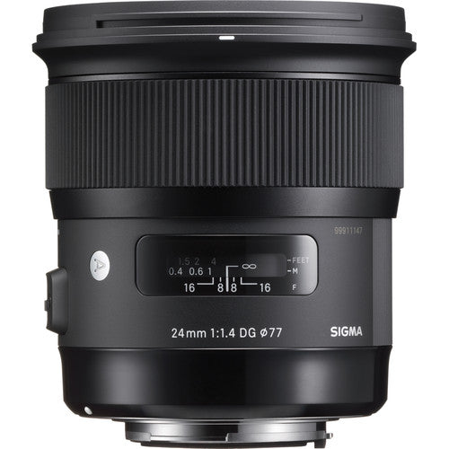 Sigma 24mm F/1.4 DG HSM Art Series Lens For Canon EF