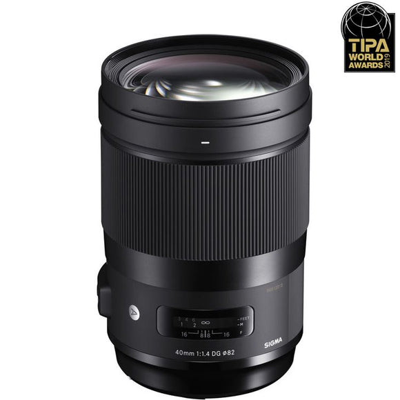 Sigma 40mm f/1.4 DG HSM Art Lens For Canon EF