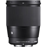 Sigma 16mm f/1.4 DC DN Contemporary Lens For Sony E