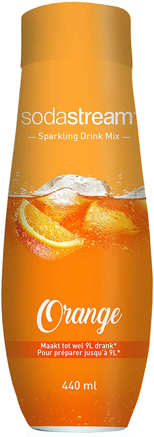 Mezcla de bebida gasificada SodaStream Classics - Naranja