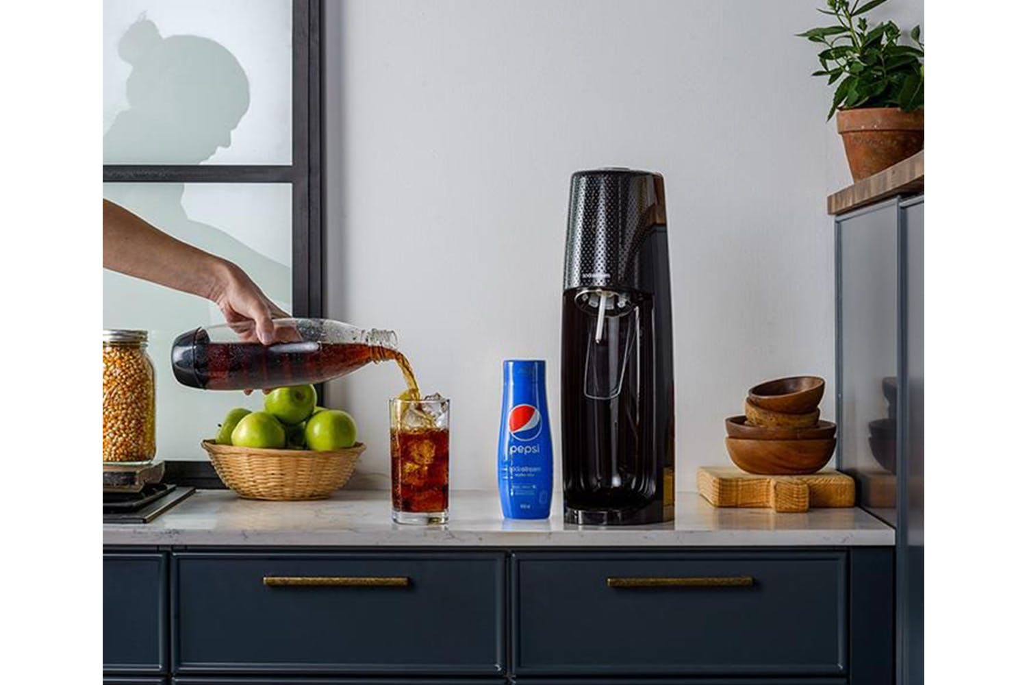 Mezcla de bebida gasificada SodaStream – Pepsi