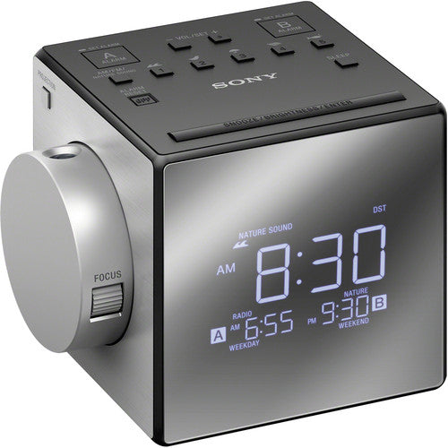 Sony Alarm Clock Radio with Time Projection - ICF-C1PJ