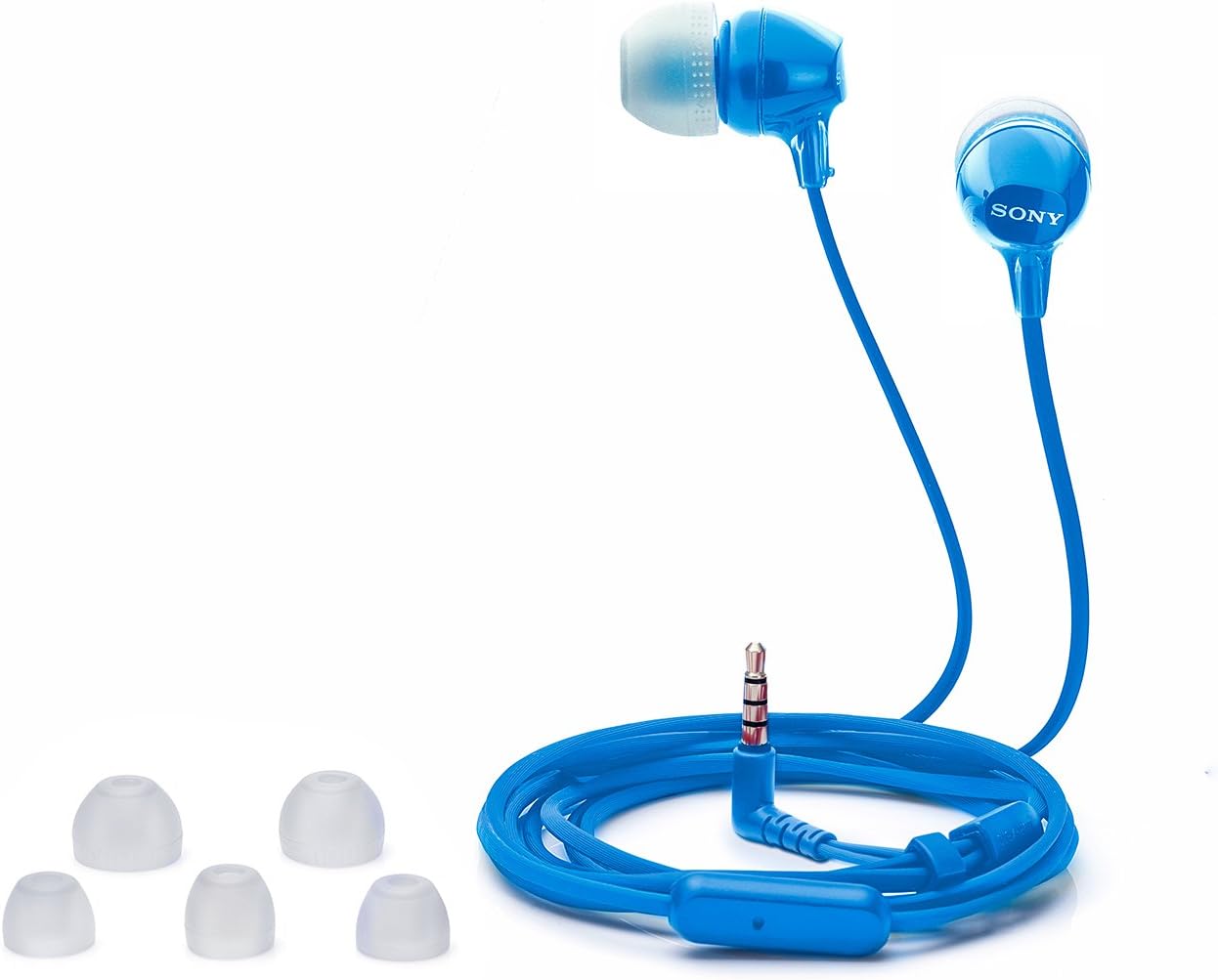 Sony MDR-EX15AP In-Ear Earbud Headphones with Mic