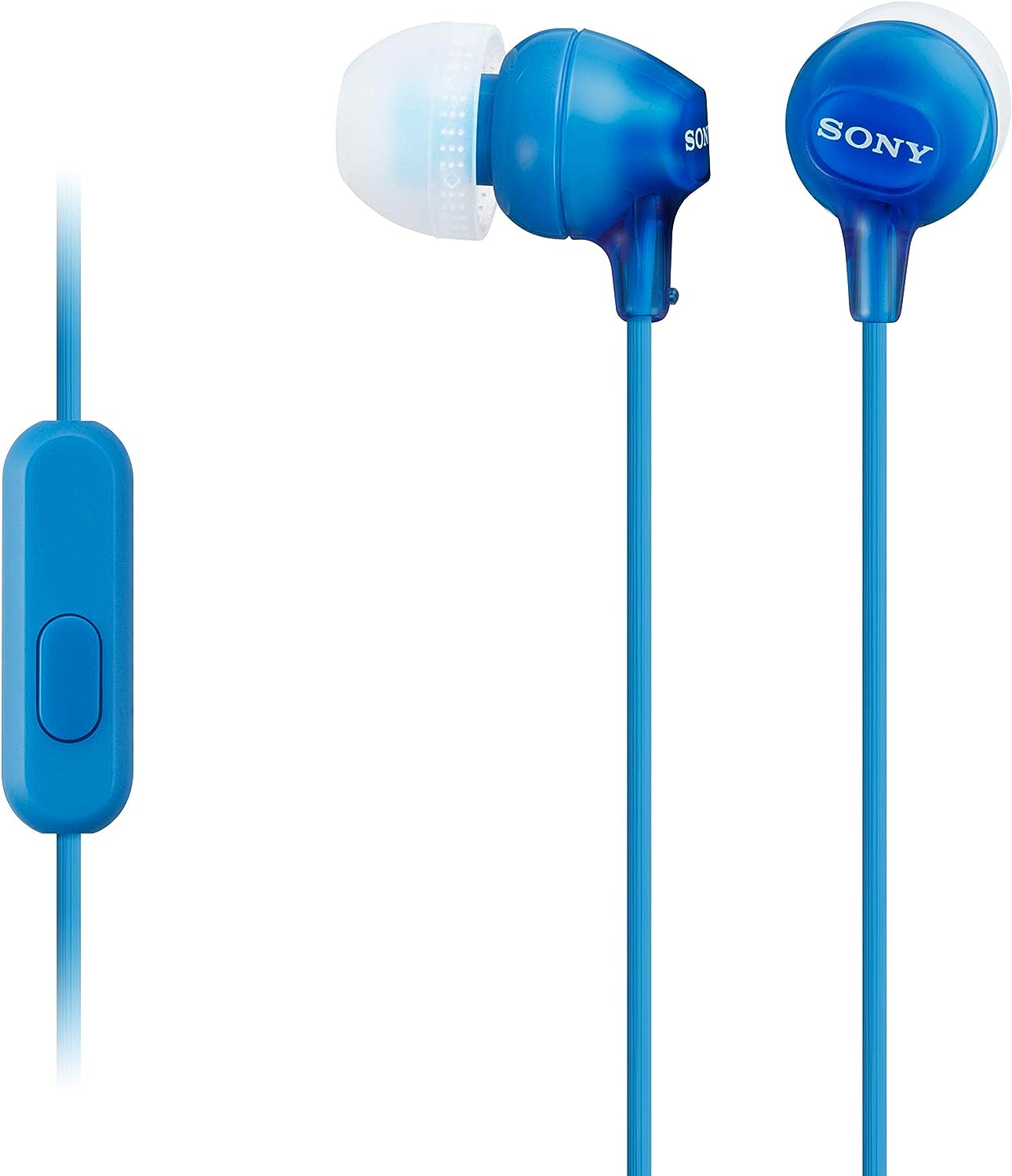 Sony MDR-EX15AP In-Ear Earbud Headphones with Mic