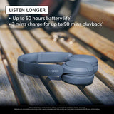 Sony WH-CH520 Wireless On-Ear Headphones with Microphone