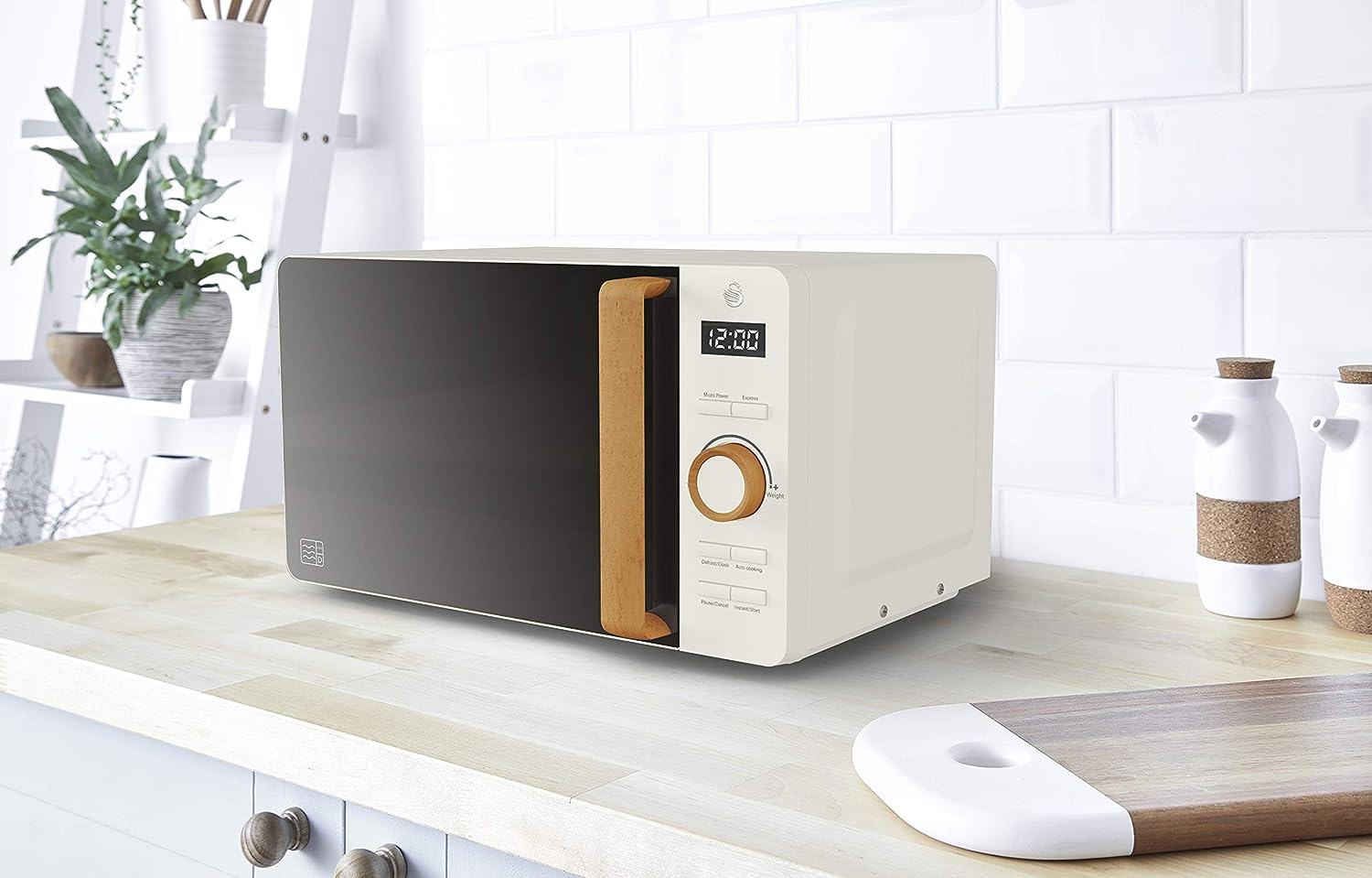 Swan 20L Nordic Digital Microwave - SM22036