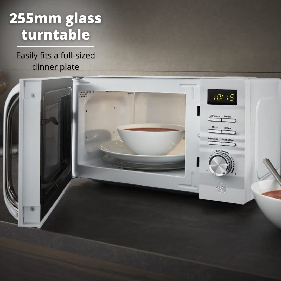 Microondas digital Swan SM22038 Symphony de 20 l
