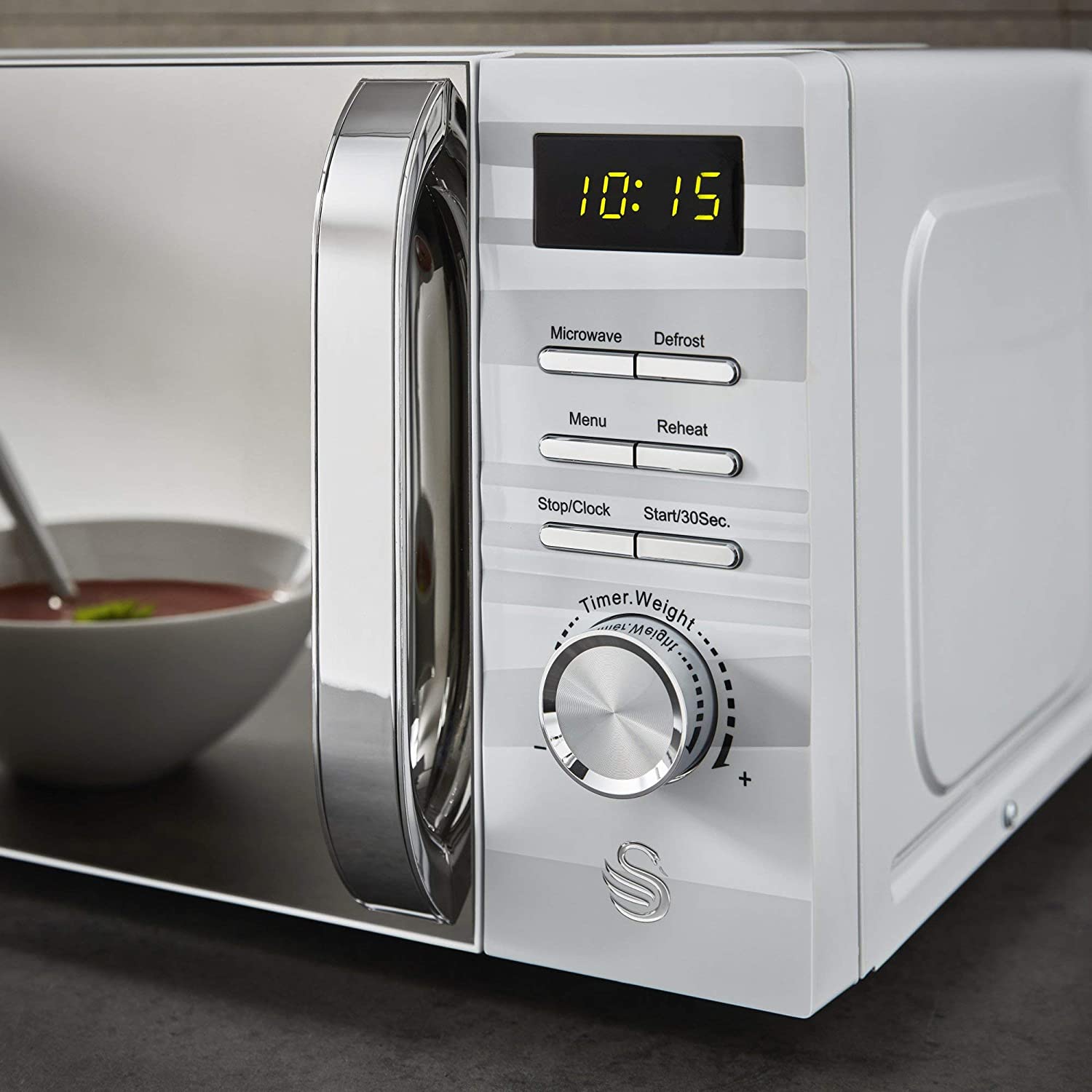 Microondas digital Swan SM22038 Symphony de 20 l