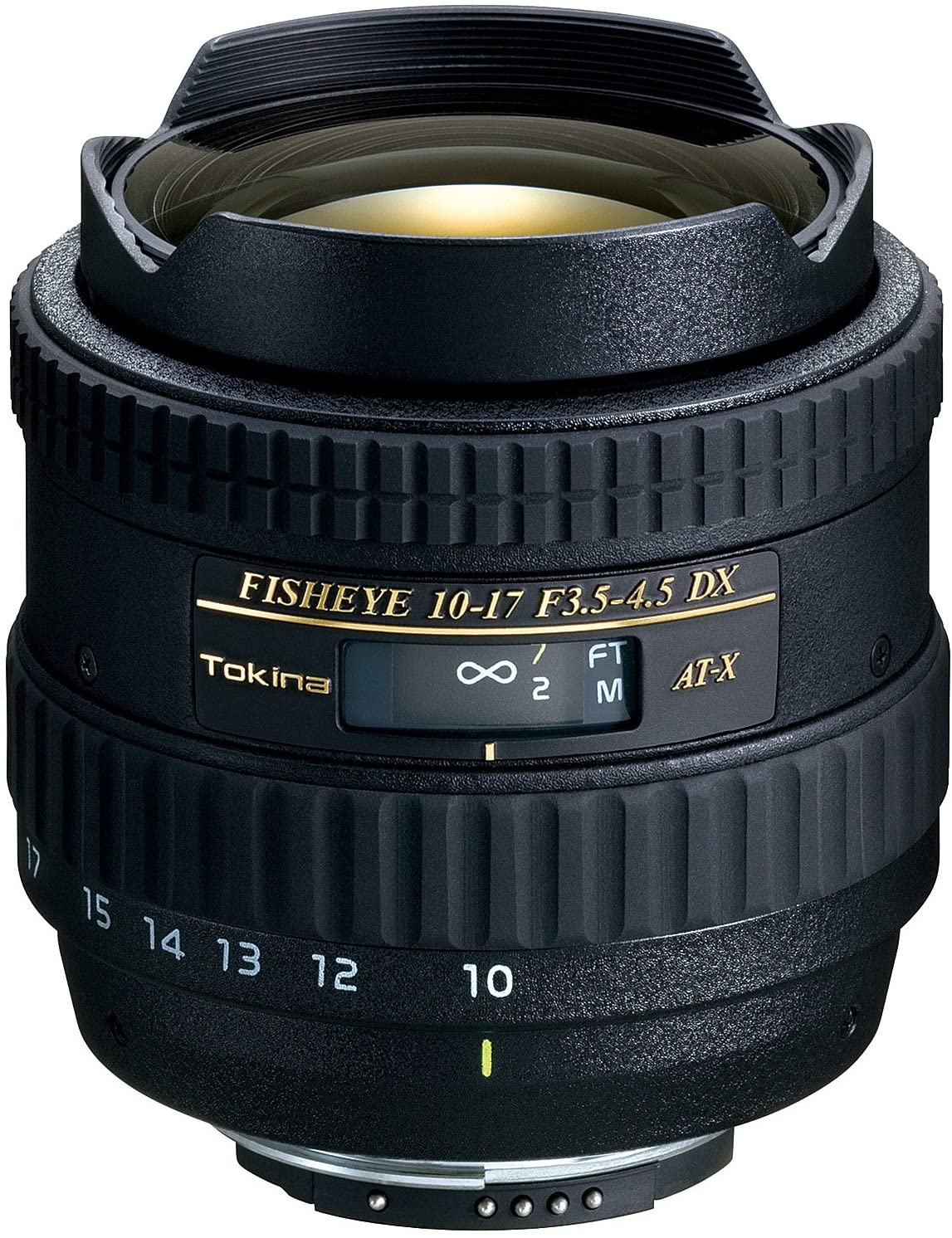 Tokina AT-X 10-17 F3.5-4.5 DX Fisheye Lens For Nikon
