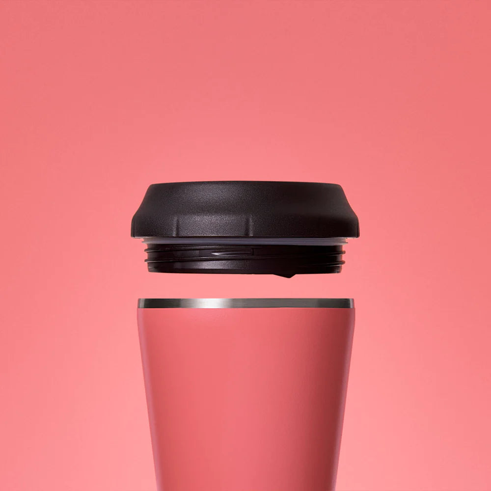 TOPL Flow360 Reusable Coffee Cup 12oz | Coral