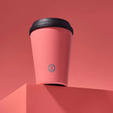 TOPL Flow360 Reusable Coffee Cup 12oz | Coral