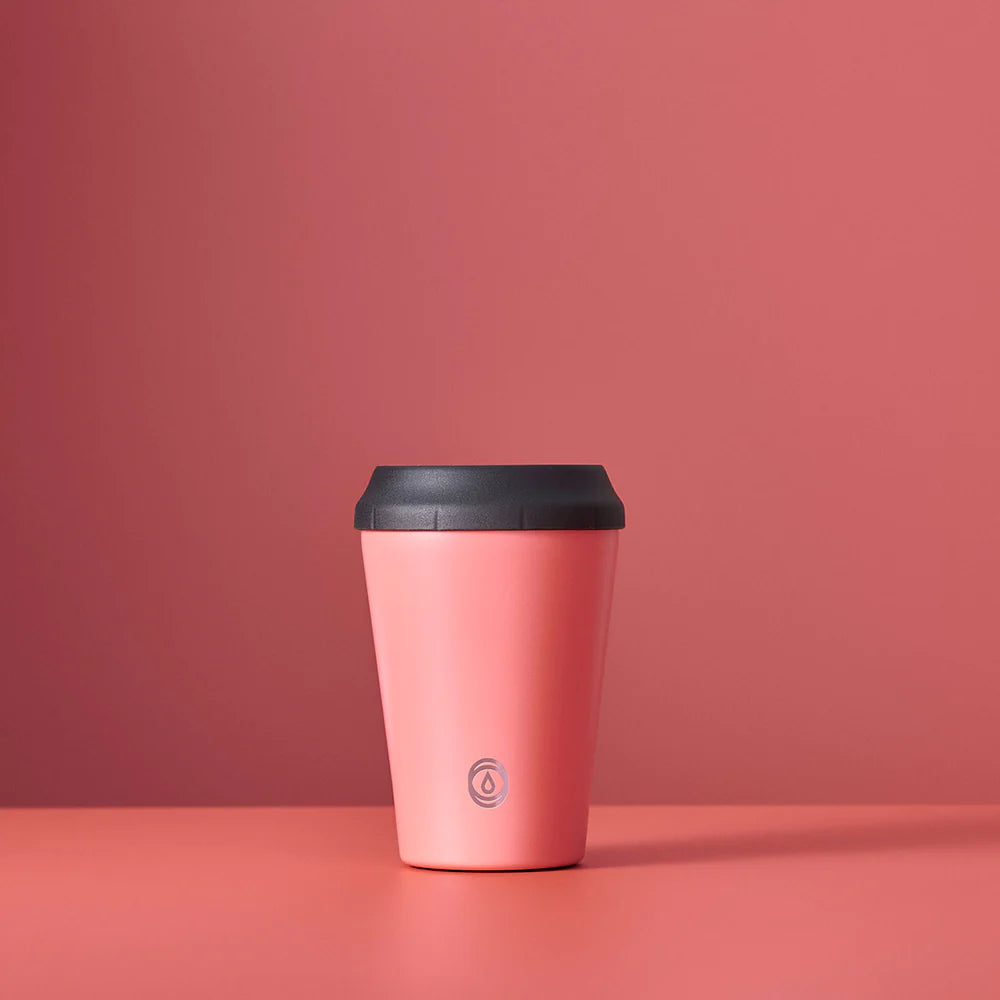 TOPL Flow360 Reusable Coffee Cup 12oz | Coral