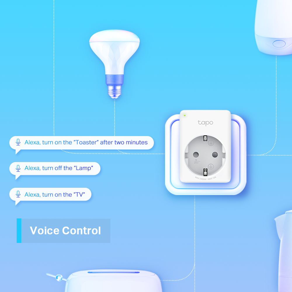 TP-LINK (TAPO P110 2-PACK) Mini Smart Wi-Fi Socket