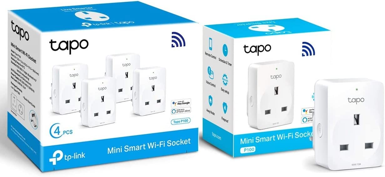 TP-LINK (P110 4PK) Mini Smart Wi-Fi Socket