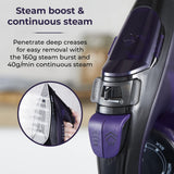 Tower CeraGlide 2600W UltraSpeed Ceramic Steam Iron | Purple