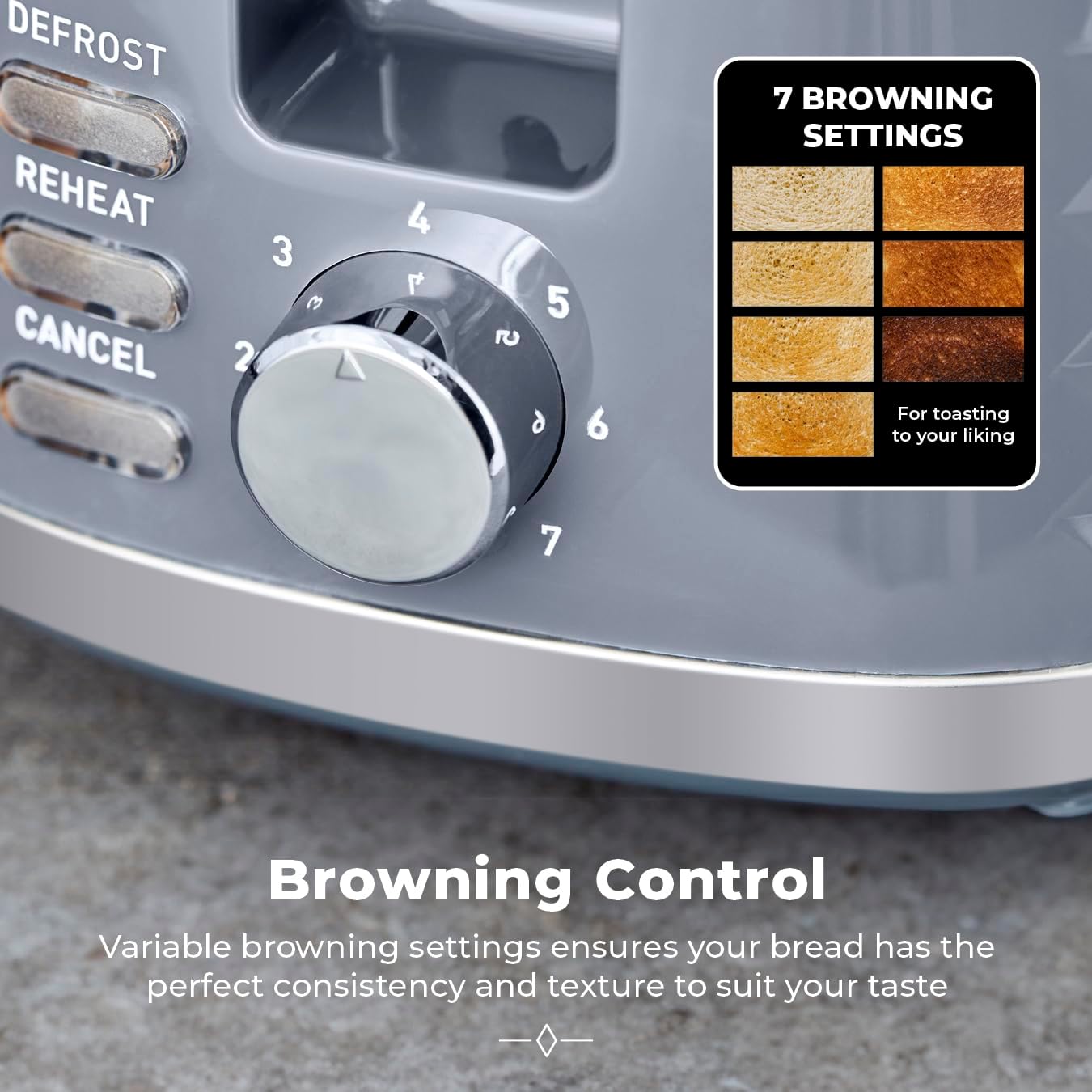 Tower Solitaire 2 Slice Toaster