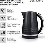 Tower Solitaire 3KW 1.5 Litre Kettle