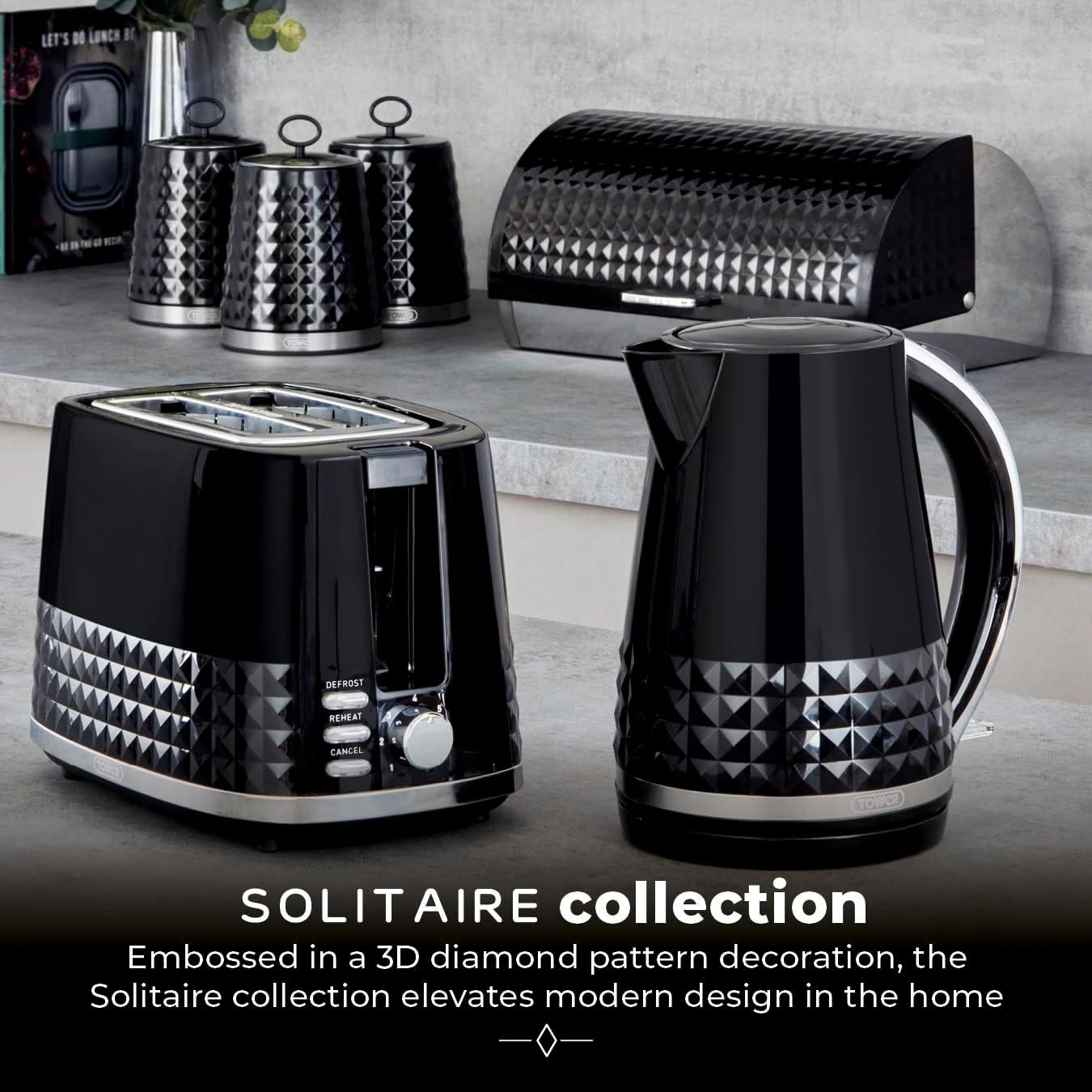 Tower Solitaire 3KW 1.5 Litre Kettle