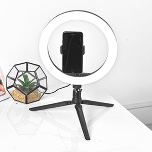 Luz para selfies de escritorio Intempo