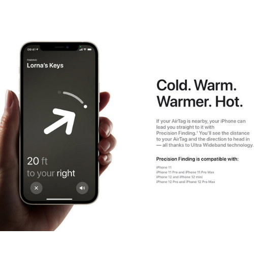 Apple Air Tag Bluetooth Tracker | 4 Pack