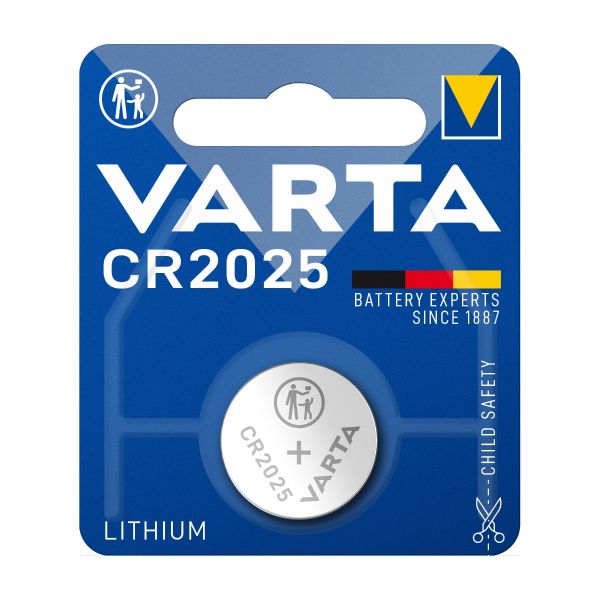 Pila de botón de litio Varta CR2025 de 3 V