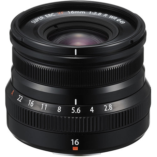 Objetivo Fujifilm XF16mm f/2.8 R WR | Negro