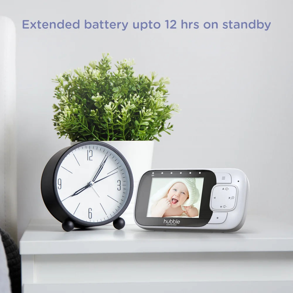 Hubble Nursery Pal Essentials 2.8″Baby Monitor