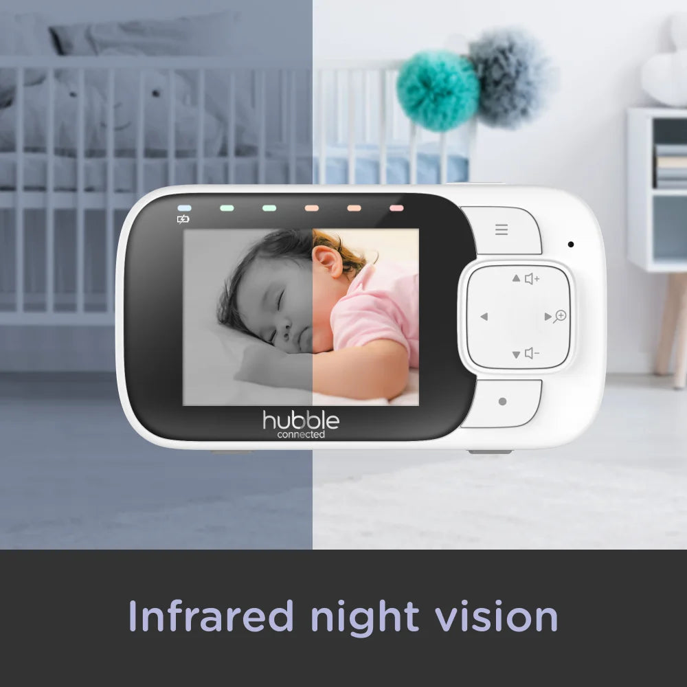 Hubble Nursery Pal Essentials 2.8″Baby Monitor