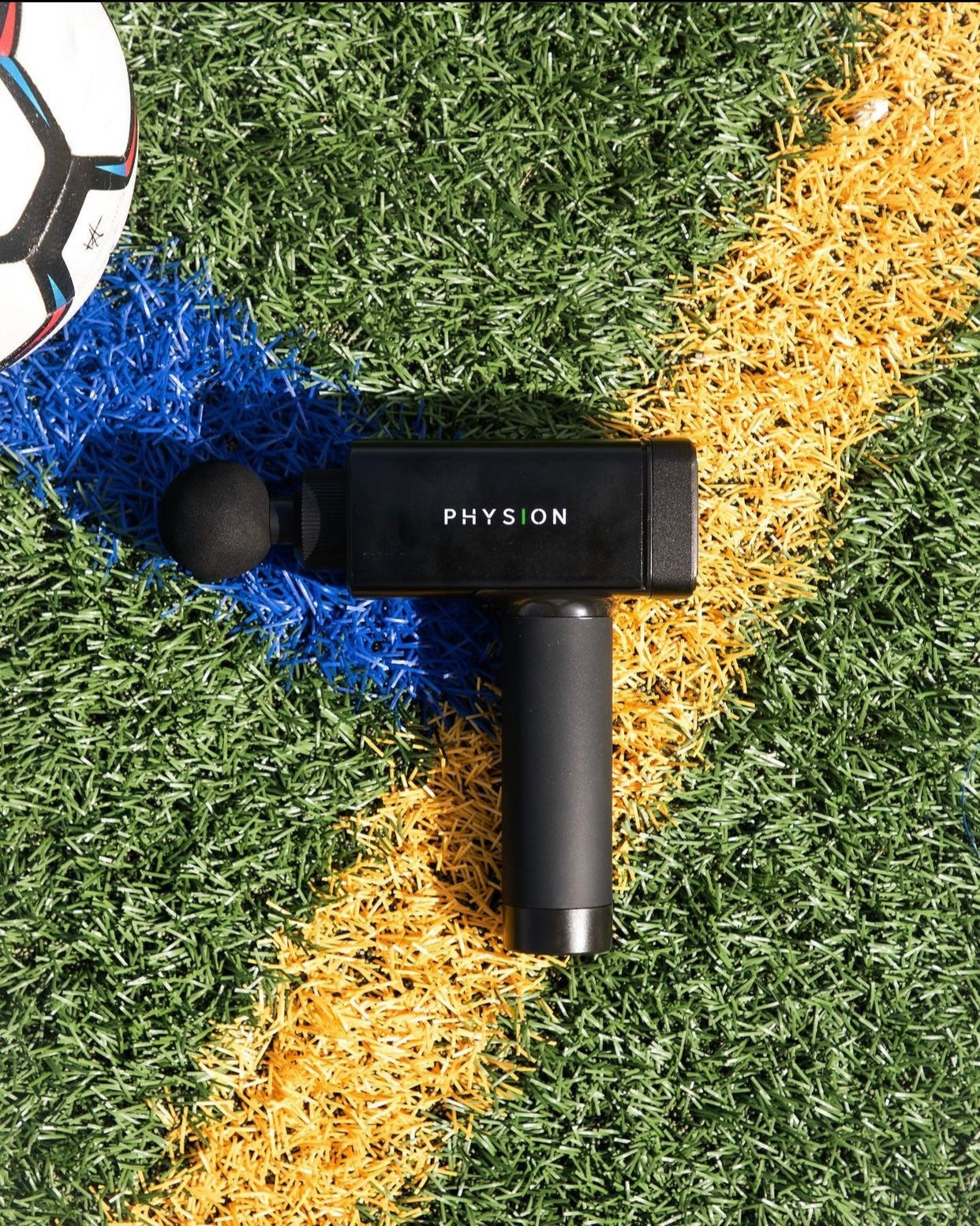 Una pistola de masaje Physion PRO